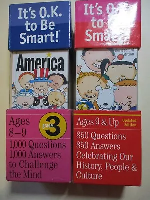 Lot Of 2 Brain Quest:  Grade 3 Questions/Answers And Ages 9 & Up NEW • $14.99