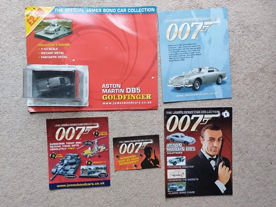 £9.35 • Buy James Bond Car Collection Aston Martin Db5 Goldfinger Issue 1 