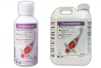 £15.55 • Buy NT Labs Koi Care Formaldehyde 250ml 500ml 1000ml 2500ml Pond Fish Treatment