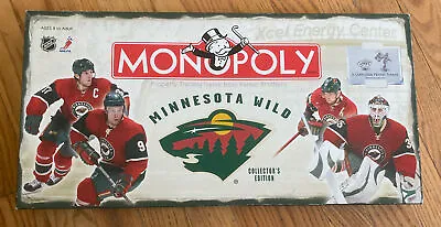 Minnesota Wild Collector’s Edition NHL Hockey Monopoly EUC! Free Shipping! • $63.75