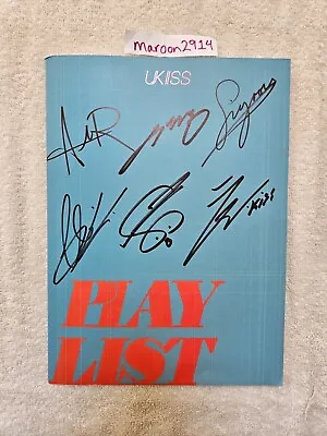 U-KISS Play List Signed Promo Album Autographed 15th Anniversary [US SELLER] • $54.99