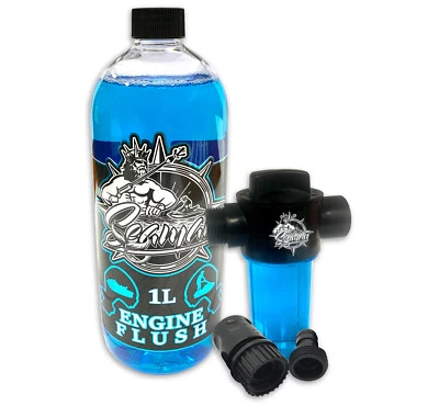 $49 • Buy Seaman Marine Outboard Boat Engine Flush Kit 1-Litre PWC Jet Ski Salt Water