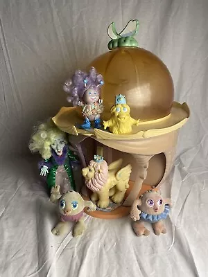 Vintage Hasbro Moon Dreamers Dream Central Playset Incomplete W/ Dolls & Animals • $190
