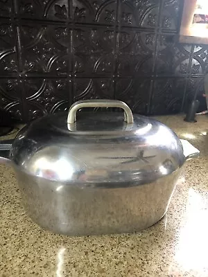 Vintage Magnalite GHC-4 1/2 Qt Aluminum Roaster Dutch Oven-12 1/2” X 8” X 4” • $51