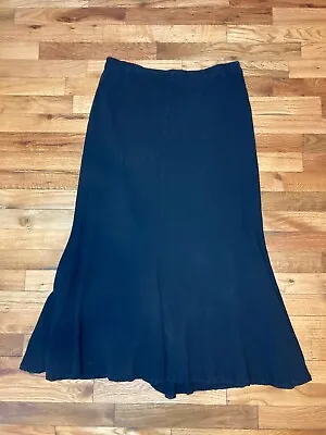 Oh My Gauze Skirt Mermaid Long Maxi Black Cotton Elastic Size 1 Large • $14.88