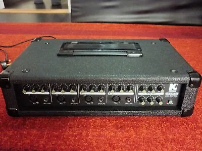 Kustom KPM4060 4 Channel Mixer Amplifier (60w) VGC • £85