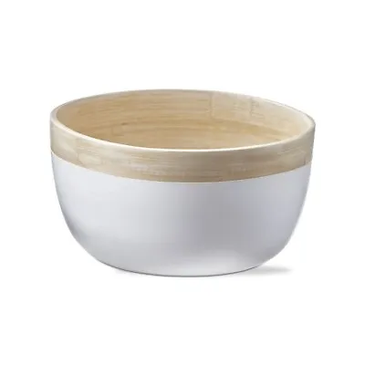 TAG Small Bamboo Bowl - White (G17799) • $19.99