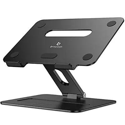 Brocoon Laptop Stand Adjustable Laptop MacBook Stand For Desk Ergonomic Alumin • £33.99