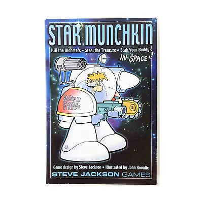 SJG Board Games Star Munchkin Collection #5 - Base Game + 4 Expansions! VG+ • $70