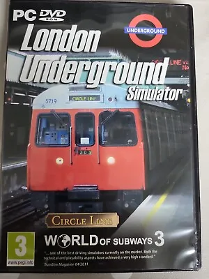 London Underground Simulator - World Of Subways 3 (PC: Windows 2011) - European • £4.50
