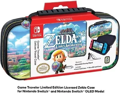 Game Traveler Slim Travel Case For Nintendo Switch (Links Awakening) • $18