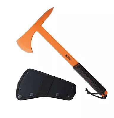 Marbles X-1 Tactical Tomahawk W/ 3.38  Cutting Edge 8  Stainless Head Spear End • $22.89