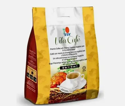 2 Packs DXN Vita Cafe 6 In 1 Coffee Ganoderma Lingzhi Reishi Express Shipping • $45.58