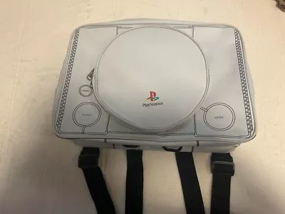 Playstation Type Backpack Rucksack Gray Rare USED From Japan A1114 • $91.16