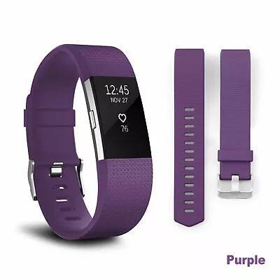 Replacement Fitbit Charge 2 Band Silicone Band Wristband Watch Strap Bracelet AU • $8.49