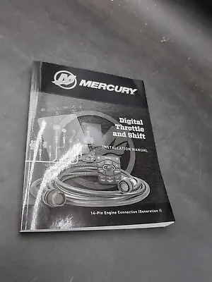 2015 Mercury Digital Throttle And Shift Diagnostic Manual P/N 90-8M010546 • $30