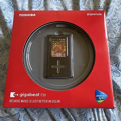 Toshiba Gigabeat - MEG-F20 - 20 GB NEW MP3 Player • $179.99