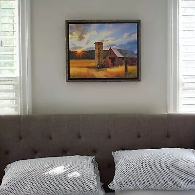 Rustic Canvas Series Floating Frame For Paintings And Wall Art (Various Sizes) • $34.99