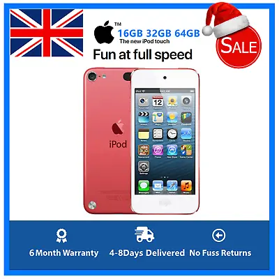 £135.90 • Buy Apple IPod Touch 5th Generation 16GB, 32GB, 64GB - Pink & FREE SHIPPING