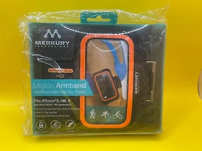 Merkury Innovations Motion Armband W/ Belt & Key Pocket-iPhone 5/4s/4/iPod Touch • $10