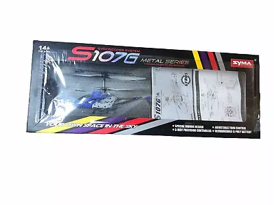 Syma S107G Gyroscopes System Metal Series 3 Channel Infrared Mini Helicopter NIB • $32.97