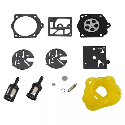 Replacement Carb For McCulloch Pro Mac 610 650 655 Carburetor W/ Fuel Line Kit • $14.06