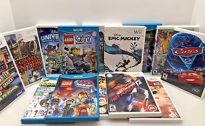 Nintendo Wii & Wii U Games! You Choose From List! - Most With Manuals • $8
