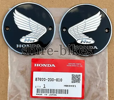 NEW Honda Tank Badges (Pair) CL160 CB160 CA72 CB72 CA77 CL77 CL72 CB77 CB72 • $39.83