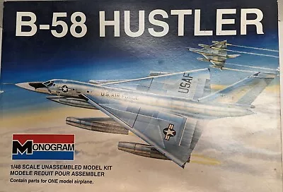 1/48 Scale B-58 Hustler Monogram (started Read Description) • $41.10