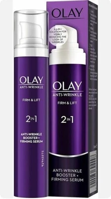 £9.99 • Buy Olay Anti-Wrinkle Booster Firm And Lift 2 In1 Firming Serum - 50 Ml Uk