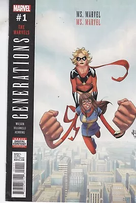 Marvel Comics Generations Ms Marvel & Ms Marvel #1 Nov 2017 Same Day Dispatch • £5.99