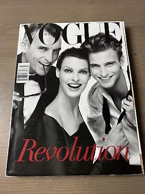 VOGUE ITALIA July 2013Linda EvangelistaJohn PearsonRJ KingSteven Meisel • $39.99