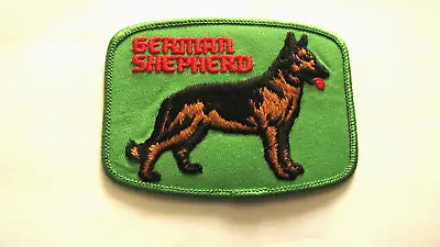 Vintage German Shepherd Iron On Patch • $6