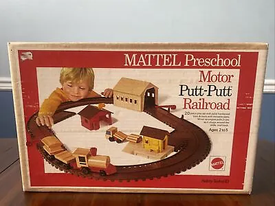 1972 Mattel Putt Putt Railroad Replacement Box Only • $7.99
