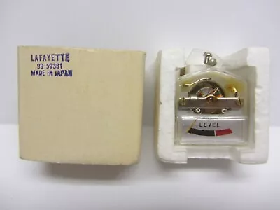 Lafayette Level Analog Meter 99-50361 Made In Japan Vintage NOS • $13.47