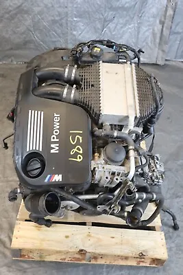 2016 Bmw M4 F82 3.0l S55 Oem Turbo Engine Motor Longblock Assy 51k #1589 • $7999.99