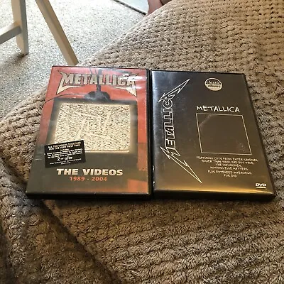 2 Metallica Dvds The Videos Classic Albums Bundle Lot • £5.99