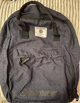 Unisex Lambretta Blue Backpack • £8