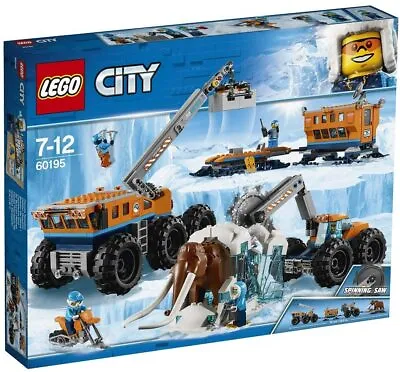 Lego City Town 60195 ARCTIC MOBILE EXPLORATION BASE Mammoth Elephant New Sealed • $237.49