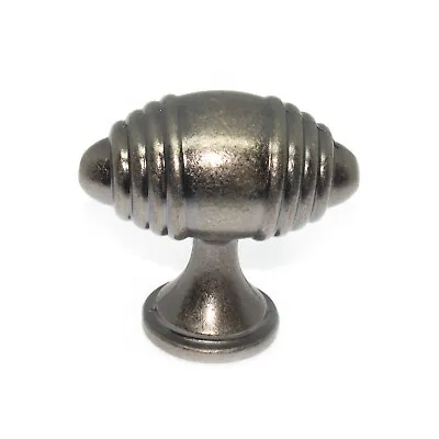 £2.45 • Buy Pewter Finish Door / Drawer D Handles Or Knobs | Kitchen Cupboard Cabinet