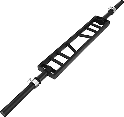 Multi Grip Barbell & Cable Attachment - Swiss Bar American Bar For Greater Rang • $82.99