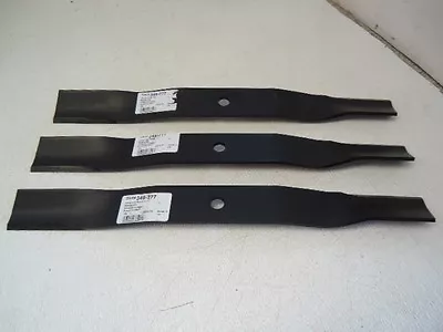 3 USA MADE Mower Blades For Woods 60  L59 RM59 RM500 23825 31359 31359KT • $69.95