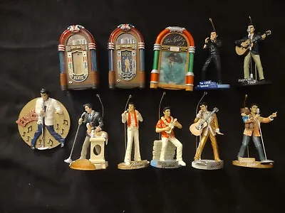 Elvis Presley Christmas Ornament Lot 15 Ornaments • $72.99