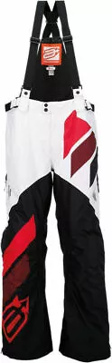 $177.05 • Buy Arctiva S7 Comp Insulated Mens Snowmobile Bib Pants Black Red - X Large