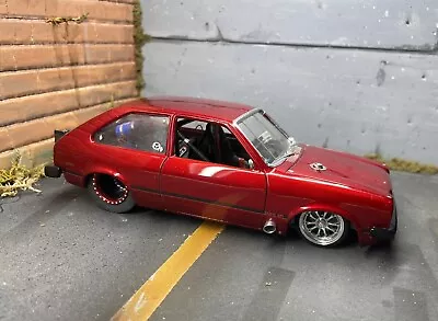 Toyota Starlet Like Candy RED 1/24 Scale Drag Car • $145