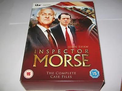 INSPECTOR MORSE : THE COMPLETE CASE FILES / TV SERIES John Thaw  18 Disc DVD Set • £10.99