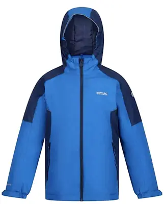 £14.99 • Buy New Boys Regatta Hurdle IV Waterproof Insulated Reflective Walking Jacket Blue