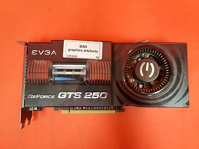 EVGA Nvidia GeForce Gts 250 1 GB DDR3 2DVI/HDTV Pci-Express Video Card 8533 • $25.49