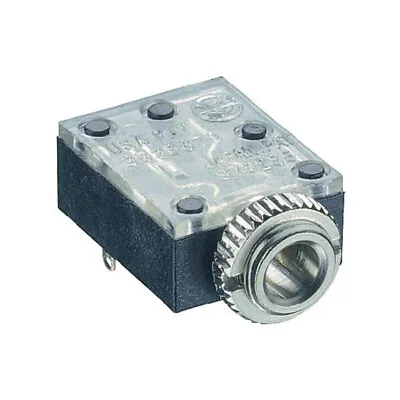 Lumberg 1503 09 Jack Socket 3.5mm Angled Chassis PCB Mount 3 Pole Stereo • £7.29