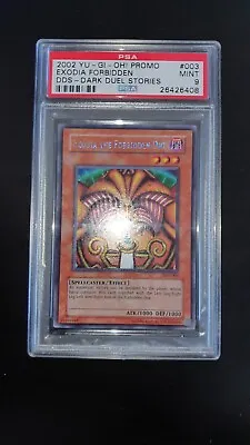 £600 • Buy DDS Exodia The Forbidden One PSA 9